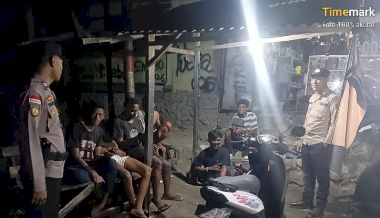 Polsek Kupang Timur Intensifkan Patroli, Cegah Aksi Premanisme di Wilayah Hukum