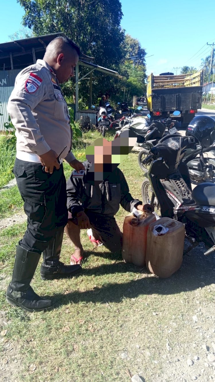 Sat Lantas Polres Kupang Intensifkan Patroli Ciptakan Harkamtibcar Lantas