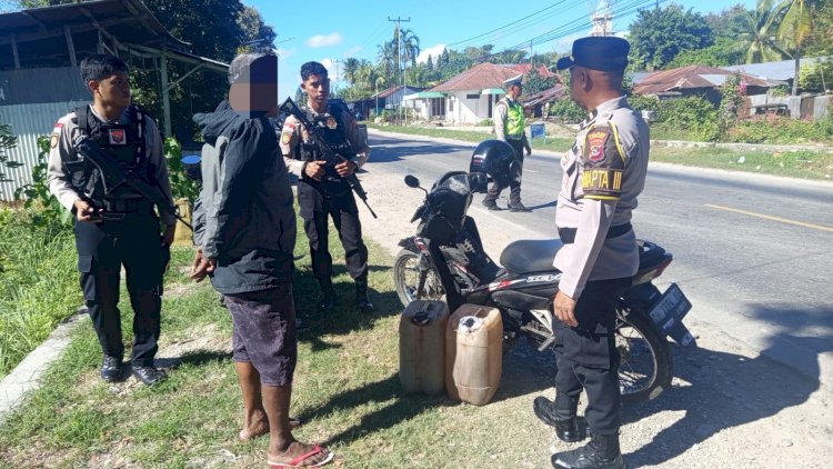 Sat Lantas Polres Kupang Intensifkan Patroli Ciptakan Harkamtibcar Lantas