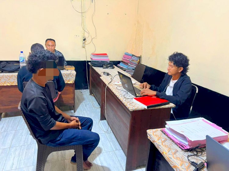 Dua Terduga Pelaku Pencurian Mesin Traktor di Bekuk Resmob Polres Kupang