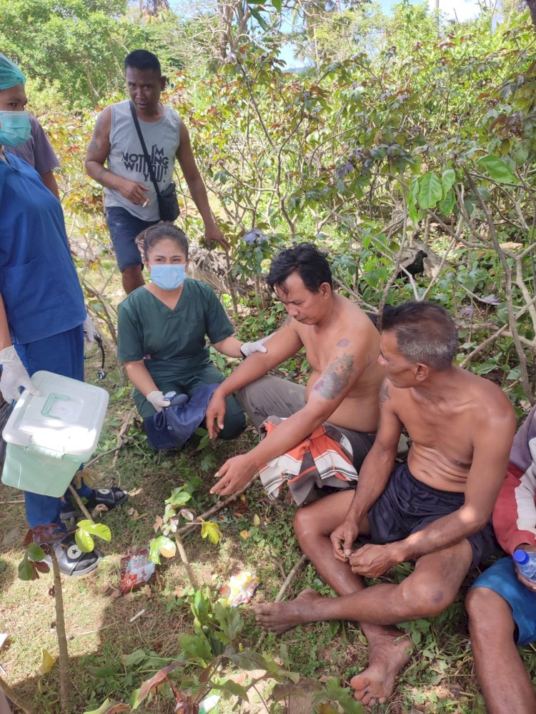 Polsek Fatuleu Turut Tangani Kecelakaan Laut di Tanjung Barate, 7 Pemancing Tenggelam