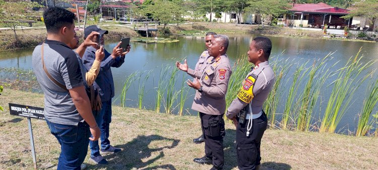 Kapolres Kupang Jamu Wartawan, Kenalkan Ekowisata Tantya Sudirajati yang Unik dan Produktif