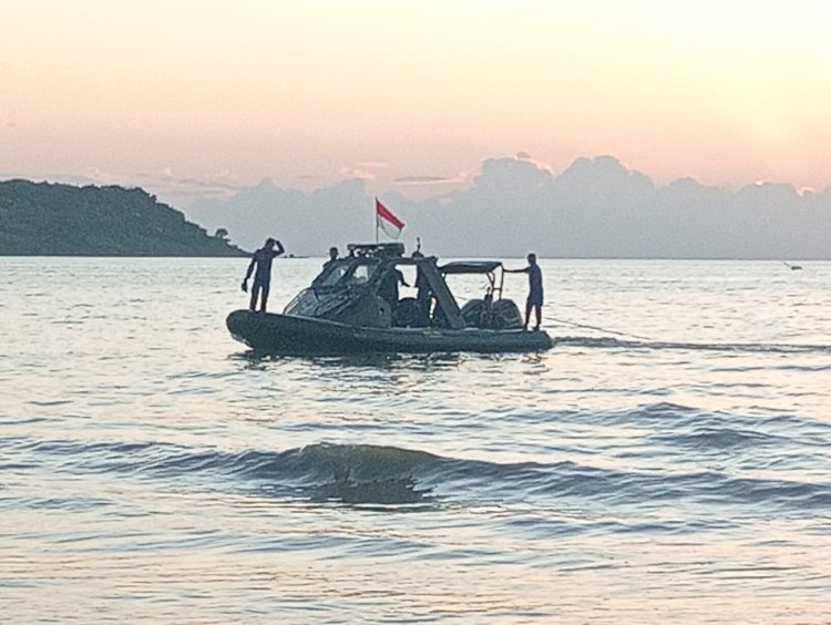 Pencarian Korban Kecelakaan Laut di Barate Dapat Bantuan Dirpolairud Polda NTT, Tim Gabungan Belum Temukan Korban