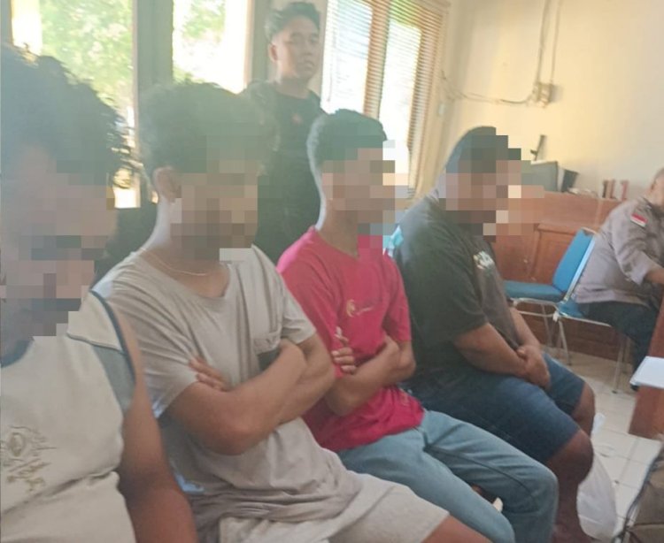 Respons Cepat Laporan Call Center 110, Polres Kupang Cek TKP Perkelahian Antar Tetangga di Penfui Timur