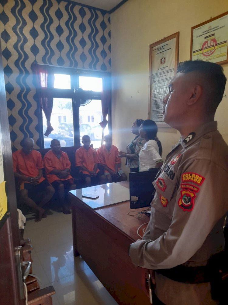 Bangun Mental dan Spiritual Tahanan, Polres Kupang Gandeng Kemenag Kabupaten Kupang Gelar Konseling Rohani