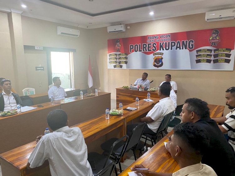 Polres Kupang Terima Supervisi Ditresnarkoba Polda NTT, Tekankan Profesionalitas dan Peningkatan Kompetensi Penyidik Narkoba