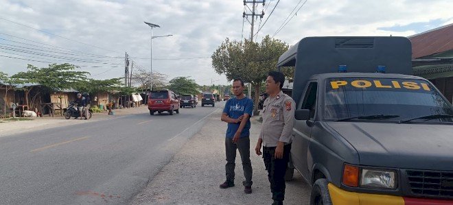 Sejak Dicanangkan Kampung Bebas Narkoba, SPKT Polsek Kupang Timur Rutin Gelar Patroli di Tuatuka