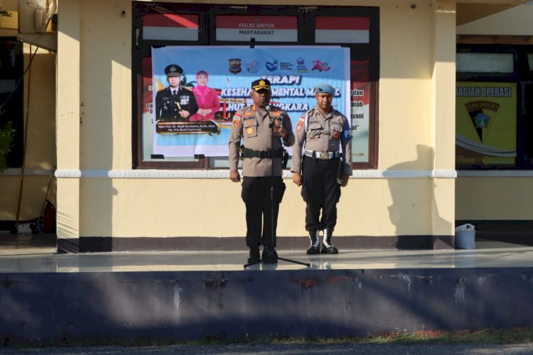 148 Personel Polres Kupang Ikuti Terapi USEFT Massal, Kapolres: Kesehatan Mental adalah Kunci Kinerja