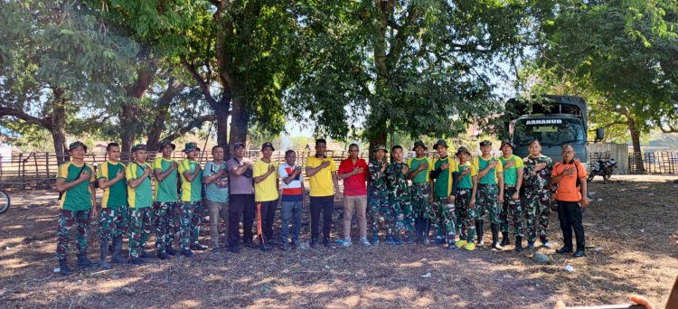 Polsek Amfoang Timur Gelar Terapi USEFT bagi Personel Pamtas TNI AD dan TNI AL, Perkuat Ketahanan Mental di Perbatasan