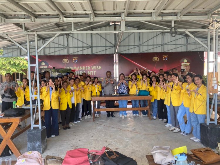 Eko Wisata Tantya Sudirajati Jadi Laboratorium Alam, Mahasiswa UKAW Kupang Lakukan Observasi Lapangan