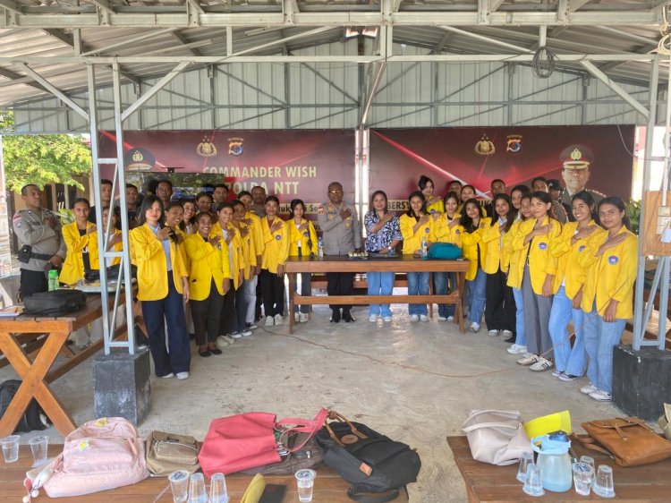 Eko Wisata Tantya Sudirajati Jadi Laboratorium Alam, Mahasiswa UKAW Kupang Lakukan Observasi Lapangan