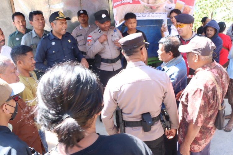 Polres Kupang Amankan Kegiatan Constatering Sengketa Tanah di Baumata Utara, Berlangsung Aman dan Kondusif