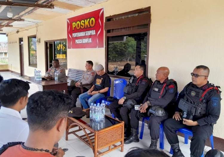 Polda NTT Kedepankan Dialog Humanis, Konflik Warga di Adonara Timur Berangsur Kondusif