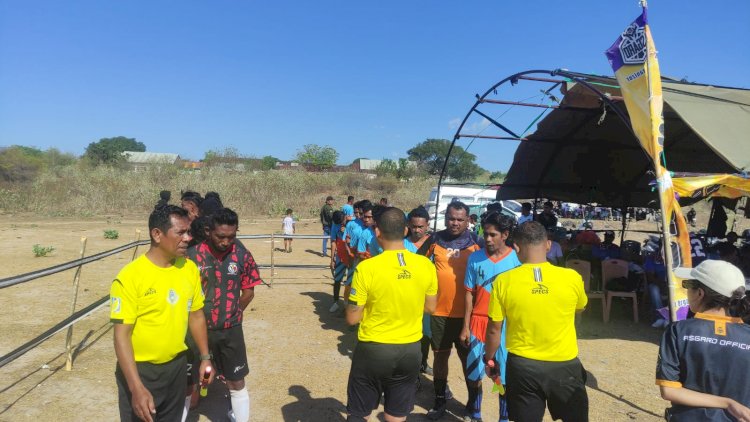 Bungtilu Cup II Resmi Bergulir, Polres Kupang Pastikan Turnamen Sepak Bola di Pulau Semau Aman
