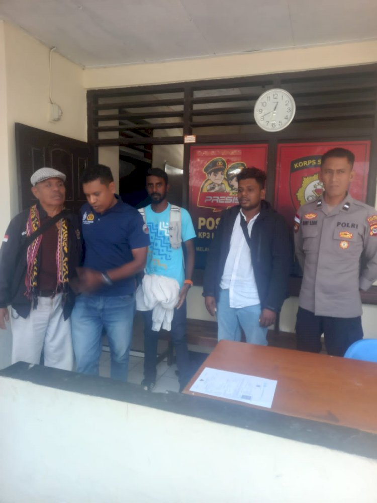Polres Kupang Amankan Dua Imigran Tanpa Dokumen di Pelabuhan Bolok