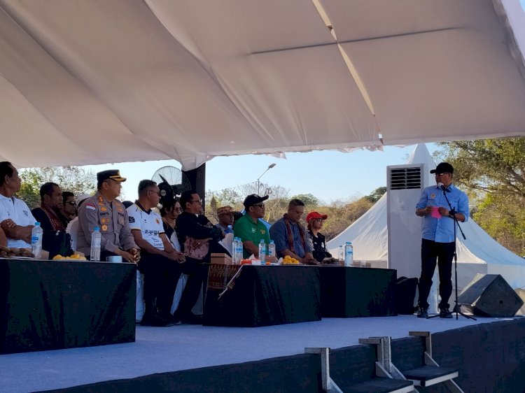 Dukung Pengembangan Bakat Generasi Muda, Kapolres Kupang Hadiri Pembukaan Lazarus Laiskodat Memorial Cup III