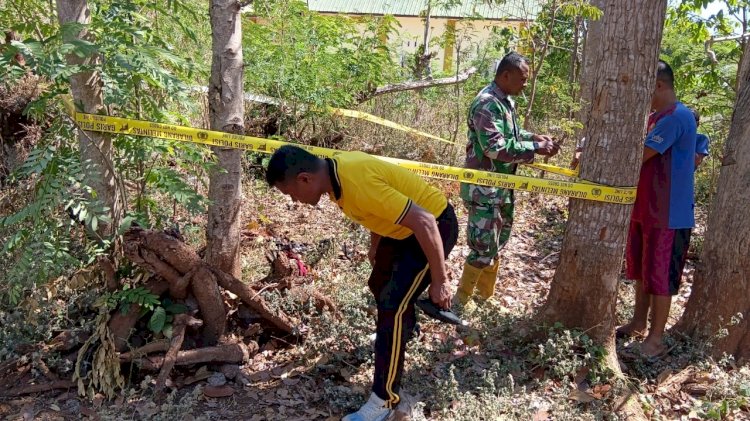 Geger! Warga Oesena Temukan Jenazah Bayi, Polisi Turun Lakukan Penyelidikan