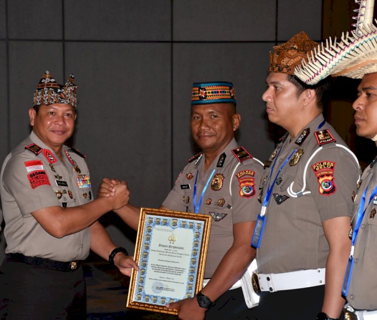 Polres Kupang Raih Juara 1 Terbaik Polda NTT dalam Integrated Road Safety