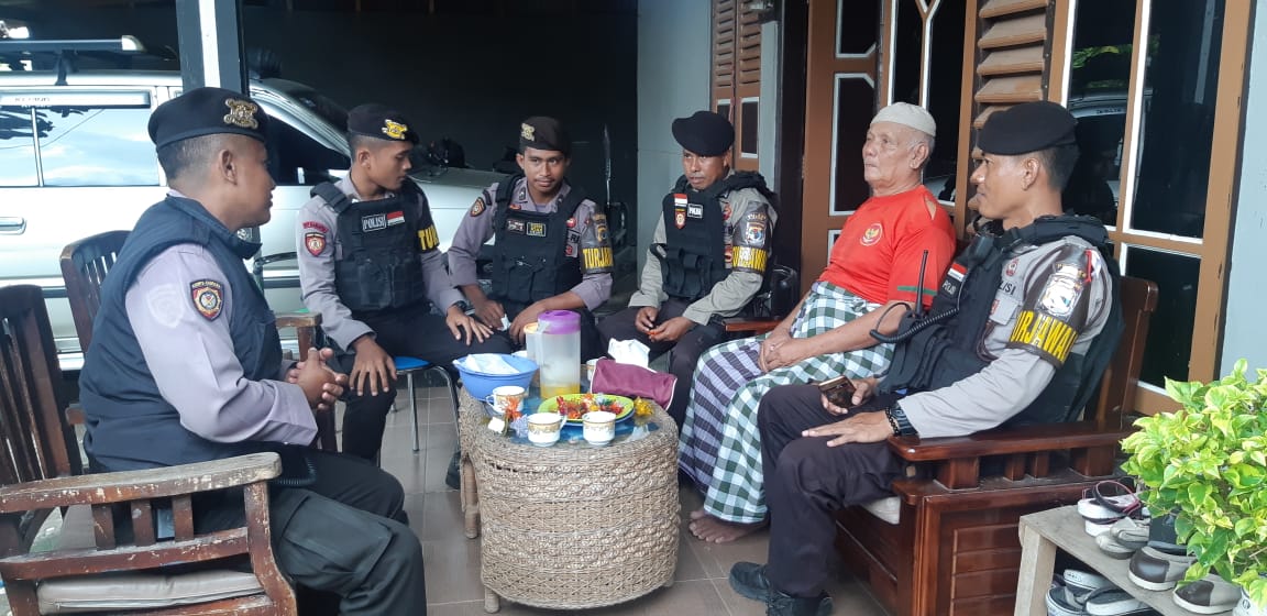 Polisi temui tokoh masyarakat jaga suasana aman jelang pilpres 2019