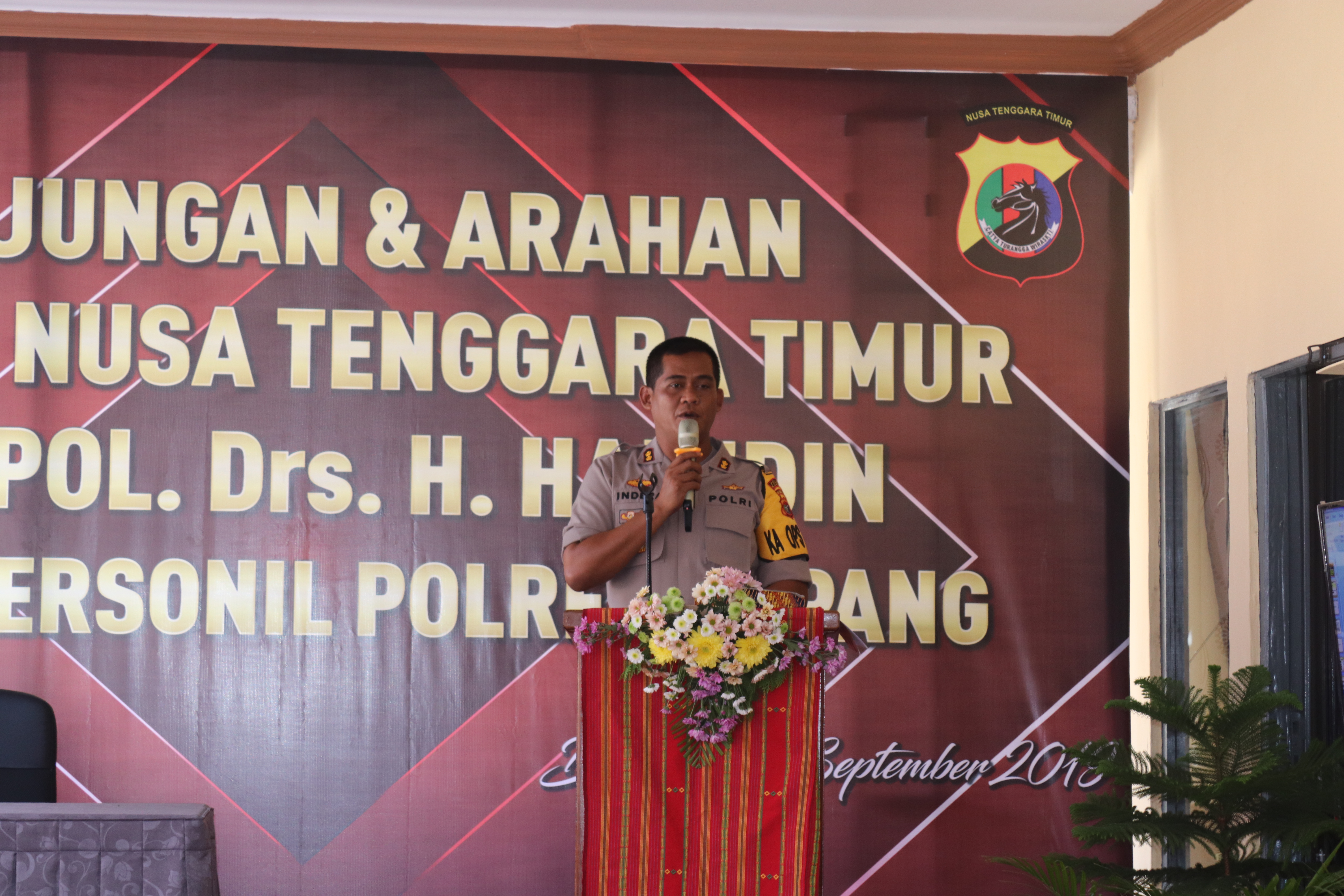 Kapolres Kupang minta anggota ikuti dinamika politik di pusat